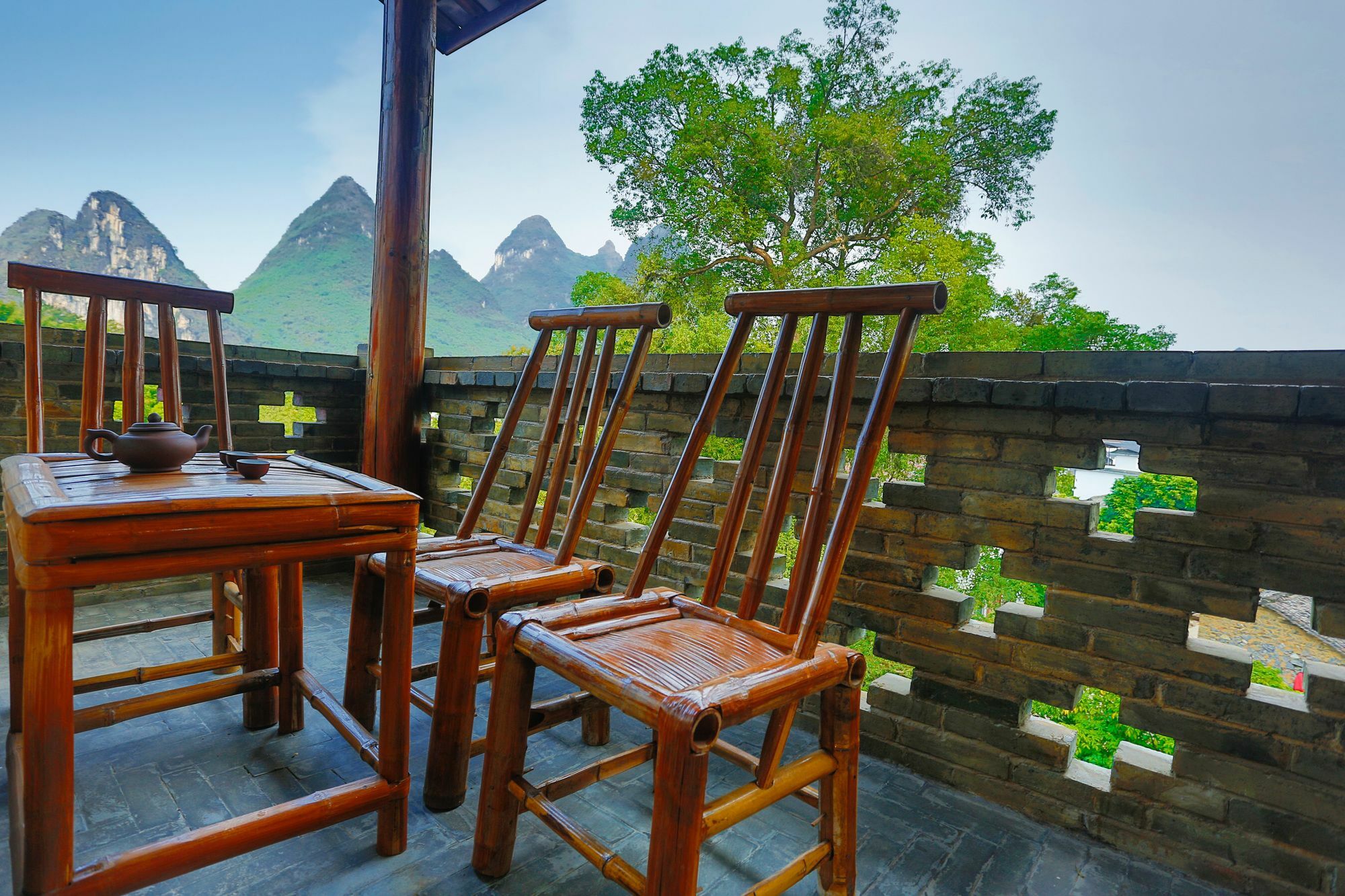 Yangshuo River Lodge Hotel Exterior foto