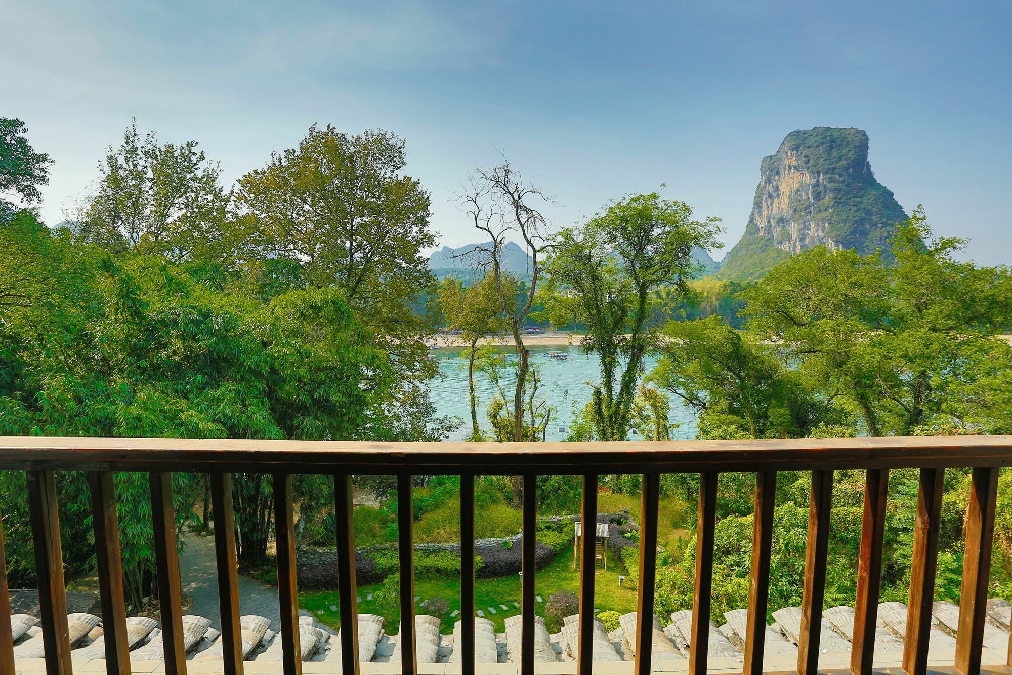 Yangshuo River Lodge Hotel Exterior foto
